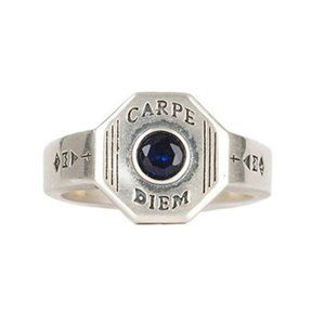 Serge DeNimes Silver Carpe Diem Ring